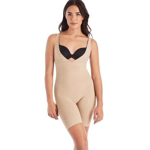 🌻NEW w/tags Maidenform Shapewear Wear Your Own Bra Firm-Control Body Shaper XL - Picture 1 of 11